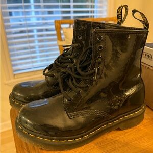 Dr. Martens Black Combat Boots